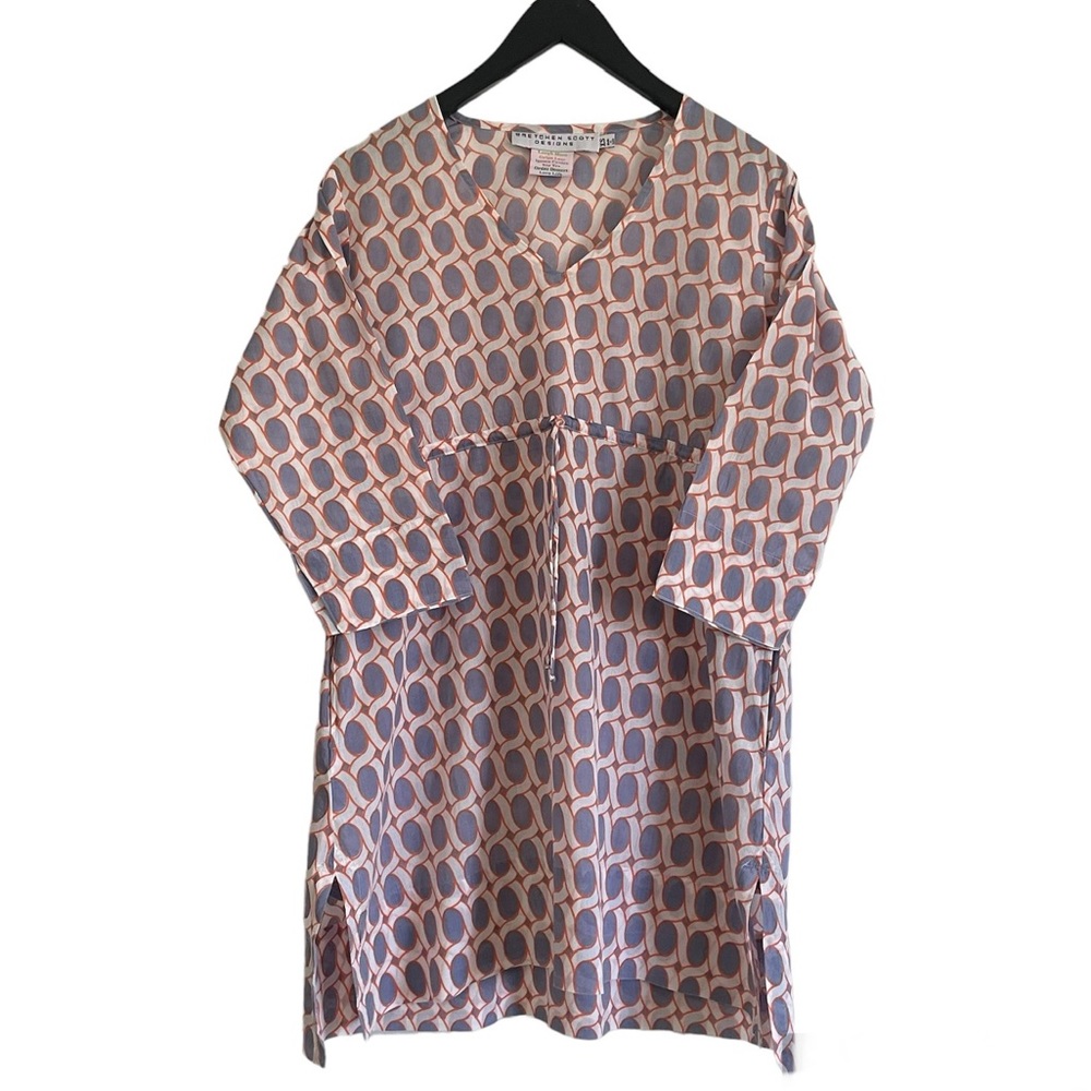 Gretchen Scott Designs Beach Cover Up Tunic Dress